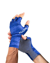 Fujin Pro Angler Summer Gloves Blue